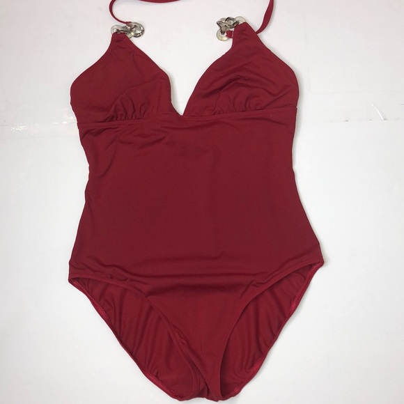 MICHAEL Michael Kors Other - Michael Michael Kors Red One piece bathing suit